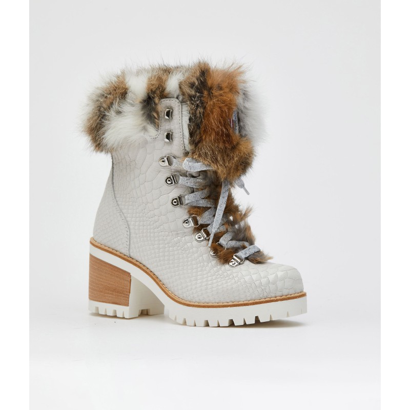 NEW ITALIA SHOES ALISA WOMEN'S LEATHER BOOTS