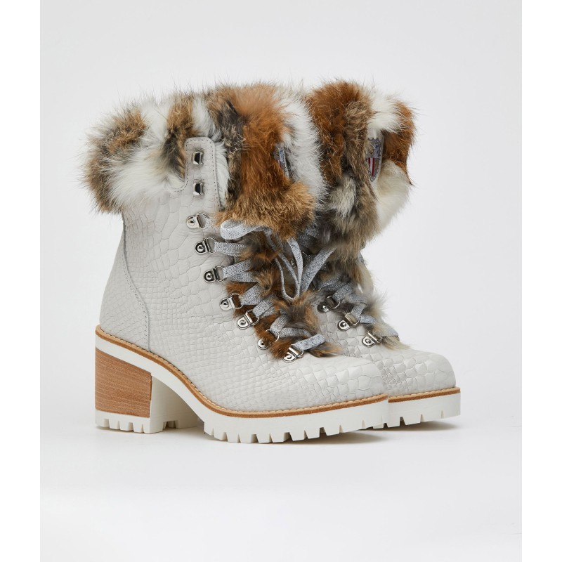 NEW ITALIA SHOES ALISA WOMEN'S LEATHER BOOTS