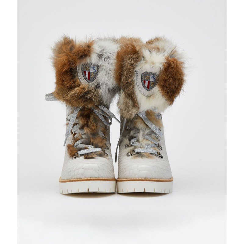 NEW ITALIA SHOES ALISA WOMEN'S LEATHER BOOTS