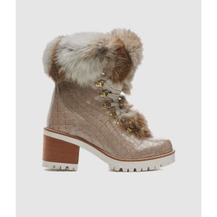 NEW ITALIA SHOES ALISA WOMEN'S LEATHER BOOTS