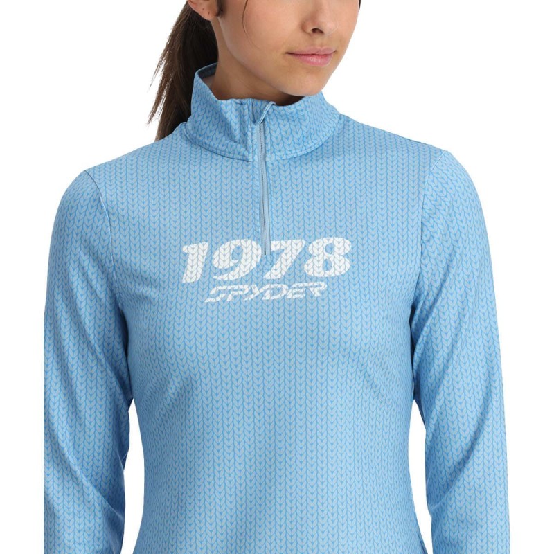 FORRO POLAR SPYDER VIVID 1/2 ZIP MUJER