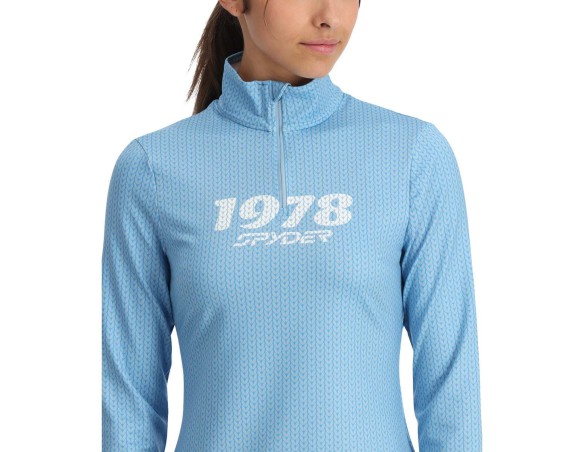 FORRO POLAR SPYDER VIVID 1/2 ZIP MUJER