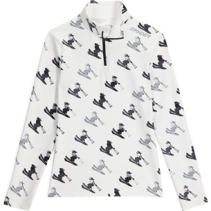 FORRO POLAR SPYDER VIVID 1/2 ZIP MUJER