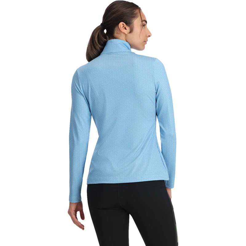 FORRO POLAR SPYDER VIVID 1/2 ZIP MUJER