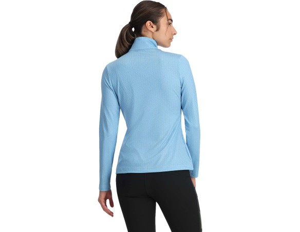 FORRO POLAR SPYDER VIVID 1/2 ZIP MUJER