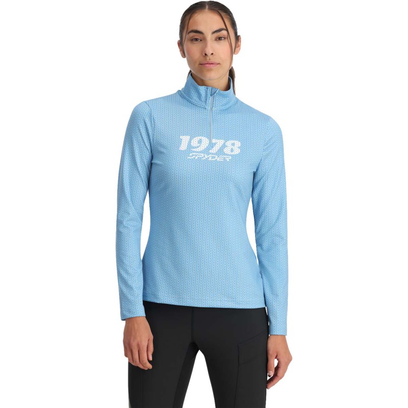FORRO POLAR SPYDER VIVID 1/2 ZIP MUJER