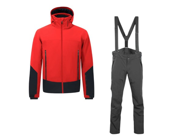 PACK CHAQUETA ESQUÍ TSUNAMI SLALOM + PANTALON TSUNAMI ESQUÍ POWER (M)
