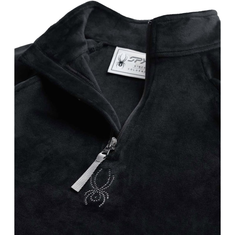 FORRO POLAR SPYDER GIRL'S SHIMMER BUG 1/2 ZIP INFANTIL