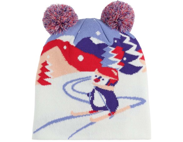 GORRO SPYDER BITSY PENGUIN DOUBLE POM INFANTIL